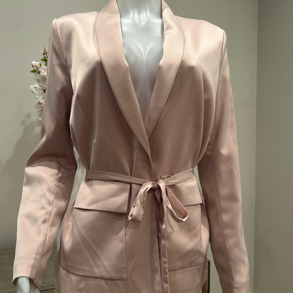 H&M Tie-Belt Jacket
